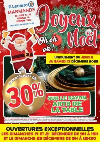 Catalogue E.Leclerc - 11/12/2025 - 31/12/2025.