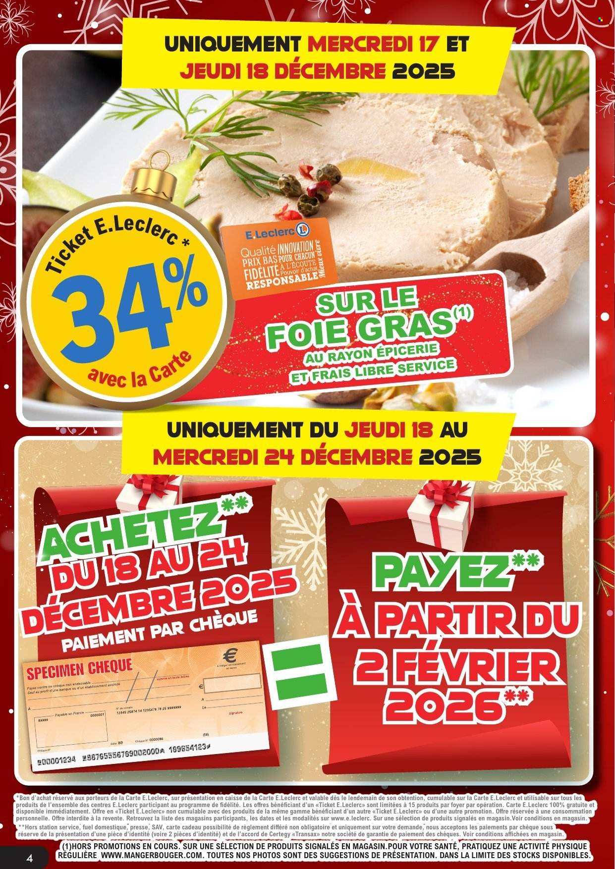 Catalogue E.Leclerc - 11/12/2025 - 31/12/2025. Page 4