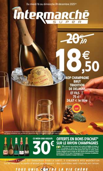 Catalogue Intermarché Super - 16/12/2025 - 28/12/2025.