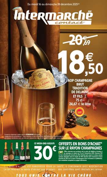 Catalogue Intermarché Contact - 16/12/2025 - 28/12/2025.