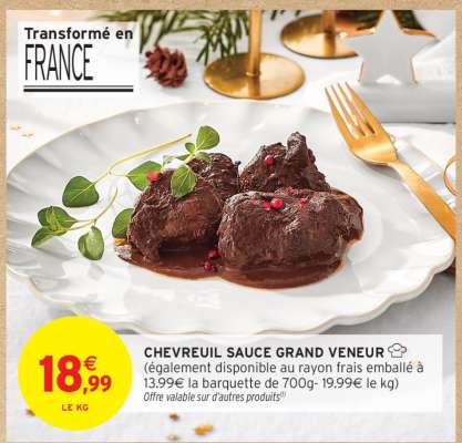 Chevreuil Sauce Grand Veneur