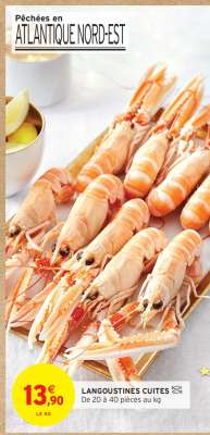 Langoustines Cuites
