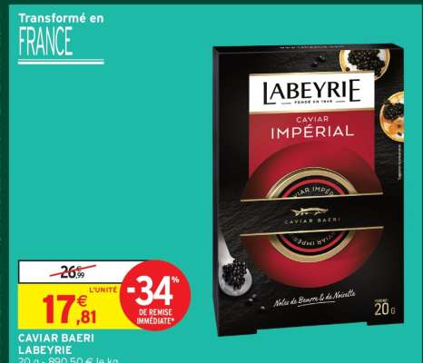 CAVIAR BAERI LABEYRIE