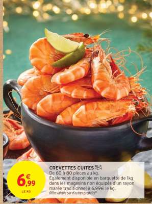 CREVETTES CUITES