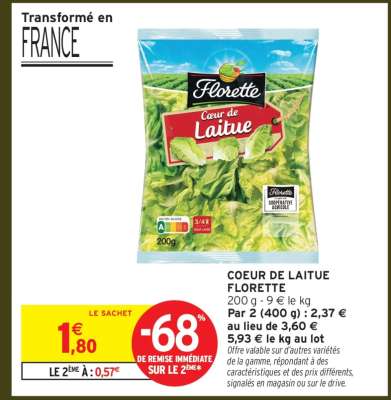 Cœur de laitue FLORETTE