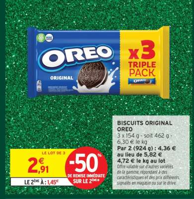 Biscuits Original Oreo