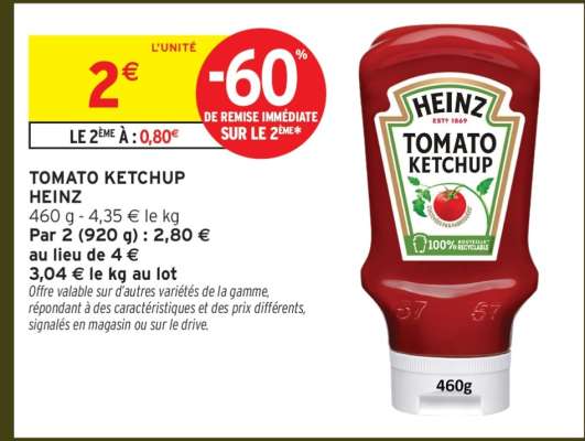 Tomato Ketchup Heinz