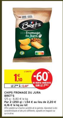 Chips Fromage du Jura