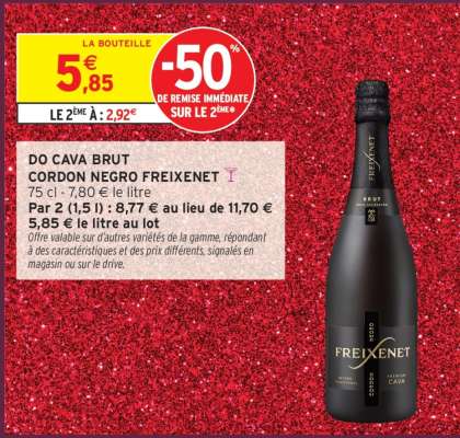 DO Cava Brut Cordon Negro Freixenet