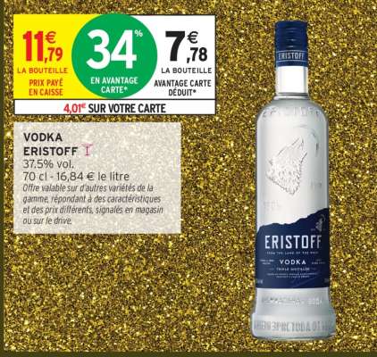 Vodka Eristoff*