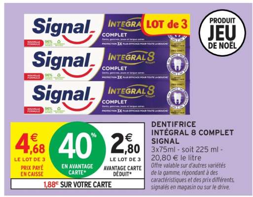 Dentifrice Intégral 8 Complet Signal