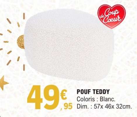 POUF TEDDY