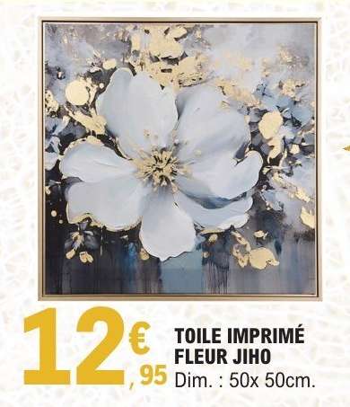 TOILE IMPRIMÉ FLEUR JIHO