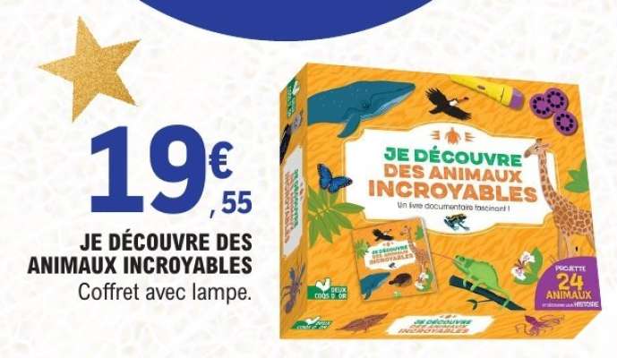 JE DÉCOUVRE DES ANIMAUX INCROYABLES