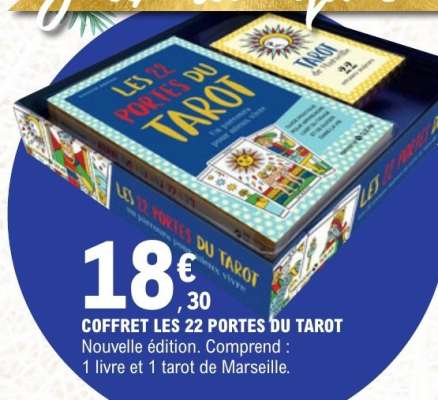 COFFRET LES 22 PORTES DU TAROT