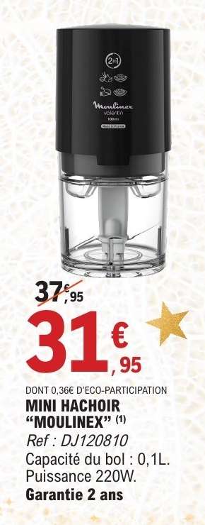 Mini Hachoir Moulinex