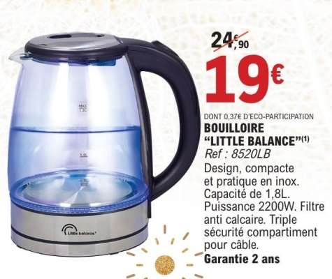 BOUILLOIRE “LITTLE BALANCE”