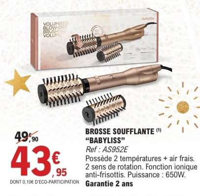 Brosse soufflante BaByliss