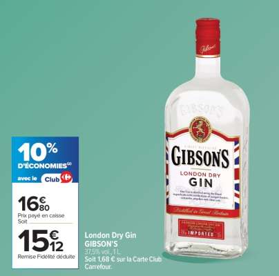 London Dry Gin "Gibson's"