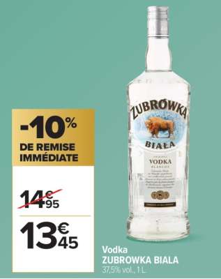 Vodka Zubrowka Biala