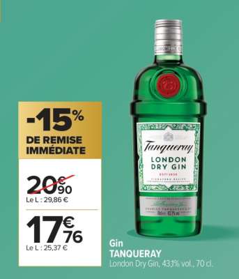 Gin Tanqueray
