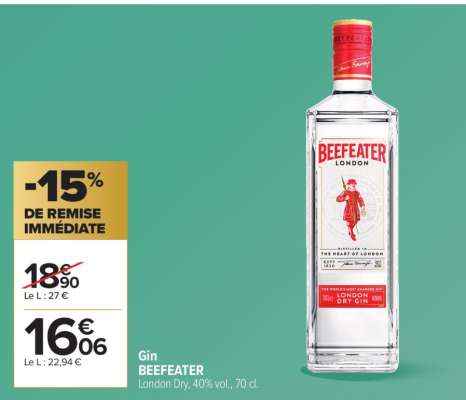Gin Beefeater