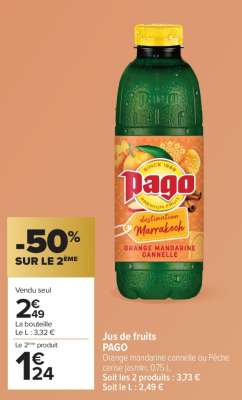 Jus De Fruits Pago