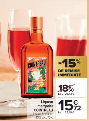 Liqueur margarita COINTREAU