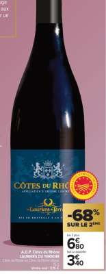 A.O.P. Côtes du Rhône LAURIERS DU TERROIR