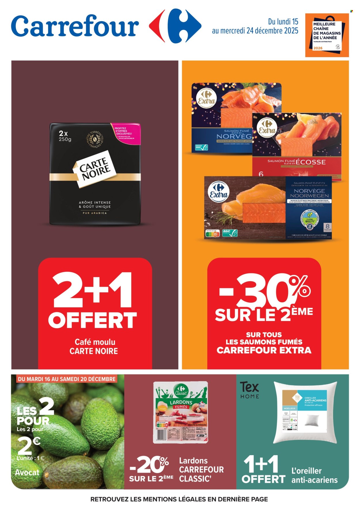 Catalogue Carrefour Hypermarchés - 15/12/2025 - 24/12/2025. Page 1