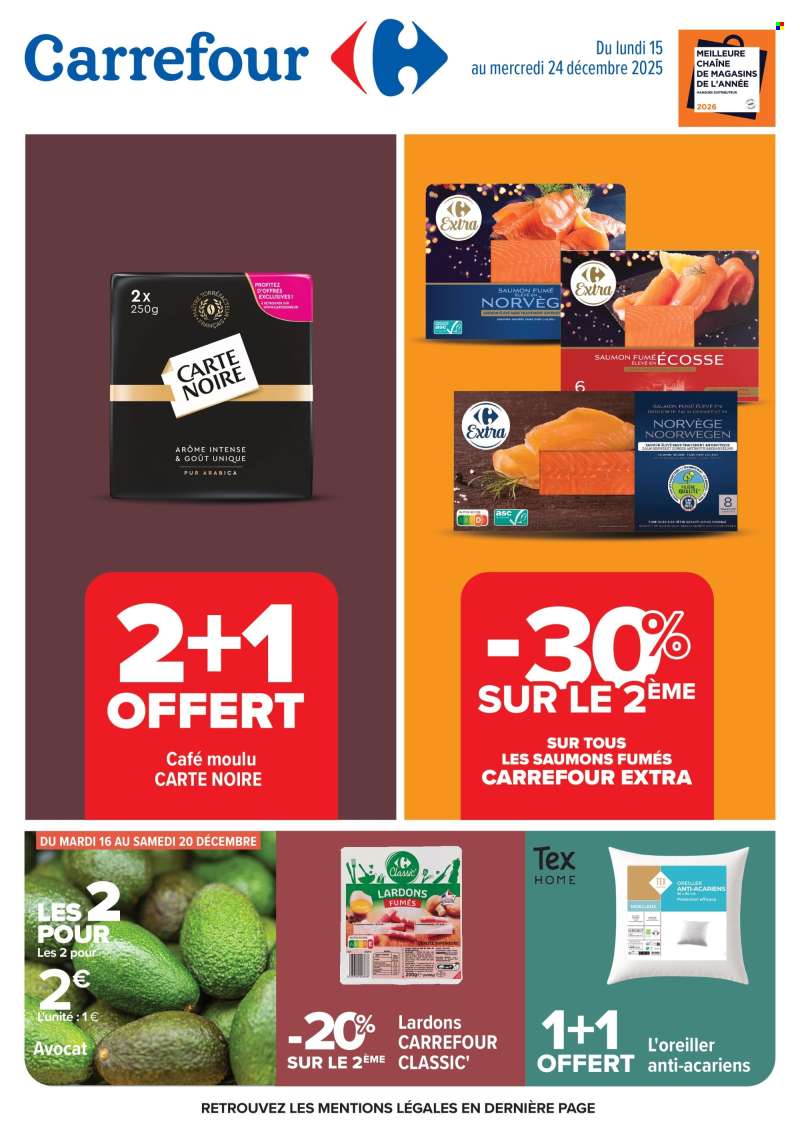 Catalogue Carrefour Hypermarchés - 15/12/2025 - 24/12/2025.