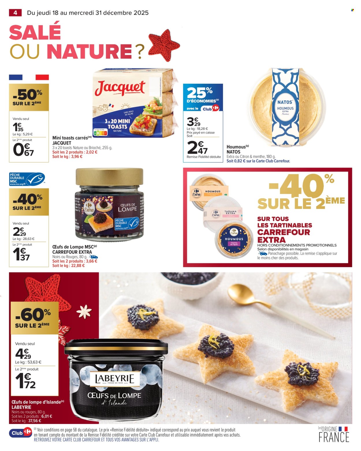 Catalogue Carrefour Hypermarchés - 18/12/2025 - 31/12/2025. Page 4