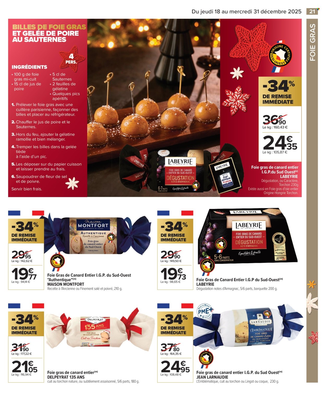Catalogue Carrefour Hypermarchés - 18/12/2025 - 31/12/2025. Page 21