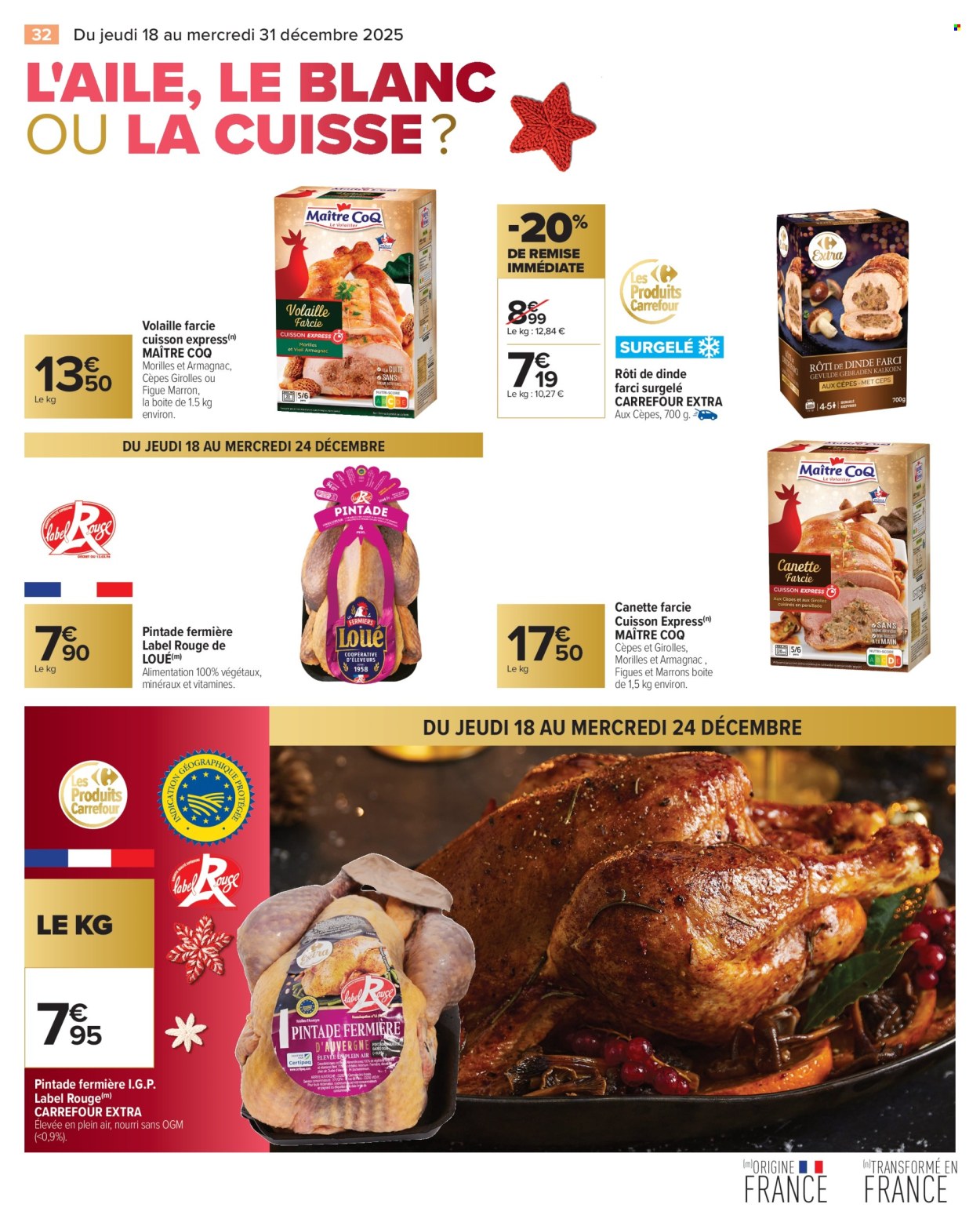 Catalogue Carrefour Hypermarchés - 18/12/2025 - 31/12/2025. Page 32