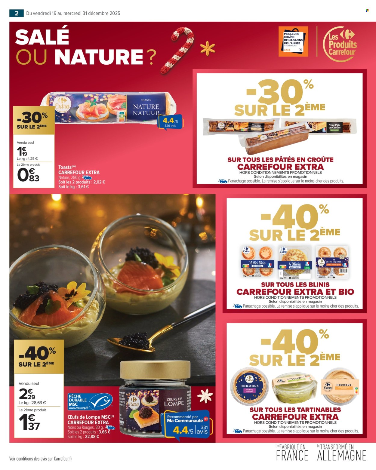 Catalogue Carrefour Market - 19/12/2025 - 31/12/2025. Page 4