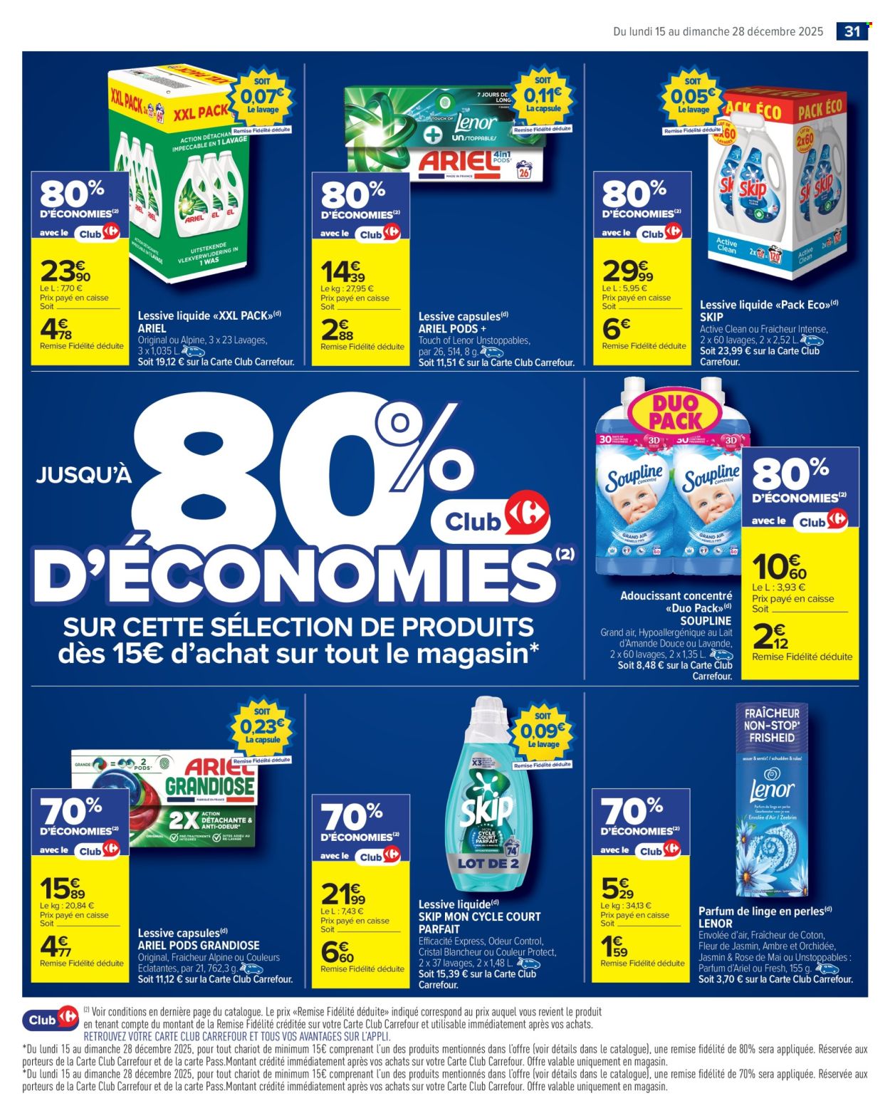 Catalogue Carrefour Market - 15/12/2025 - 28/12/2025. Page 33