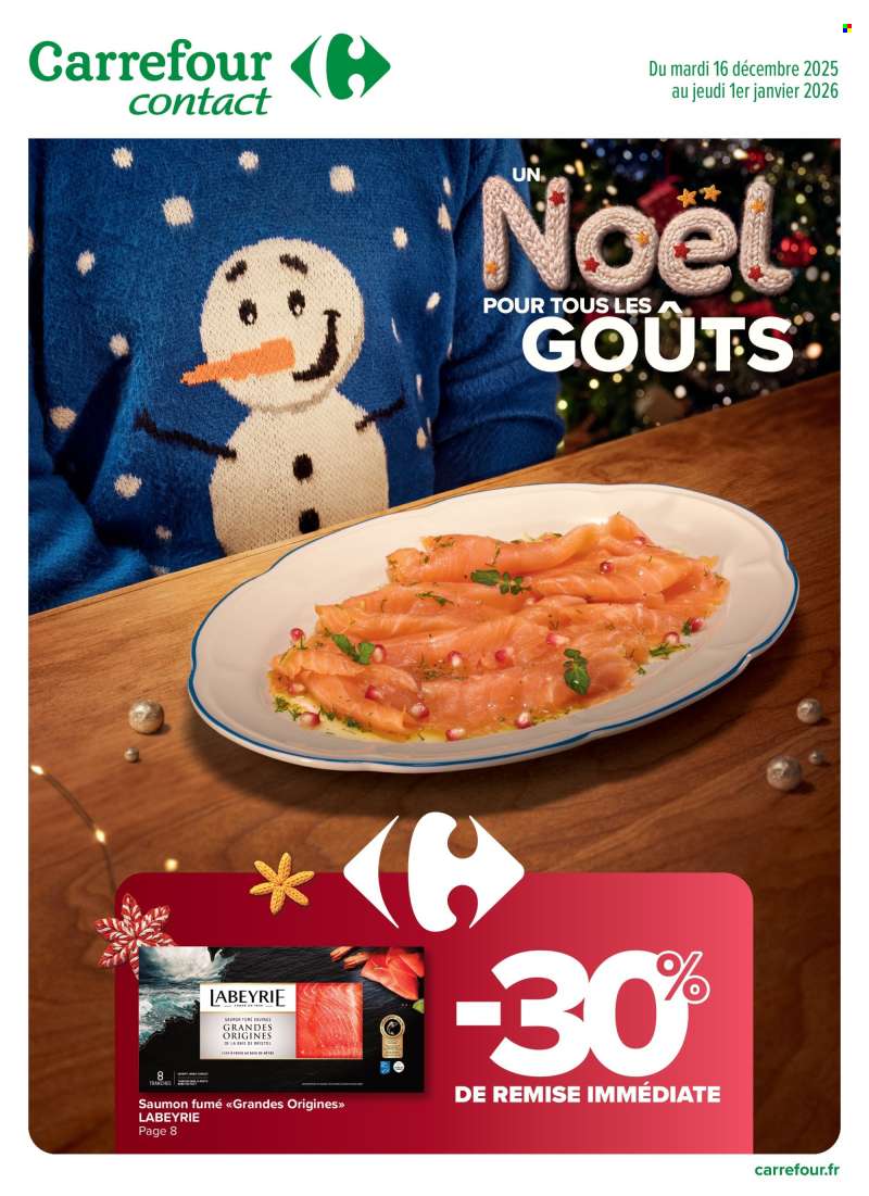 Catalogue Carrefour Contact - 16/12/2025 - 01/01/2026.