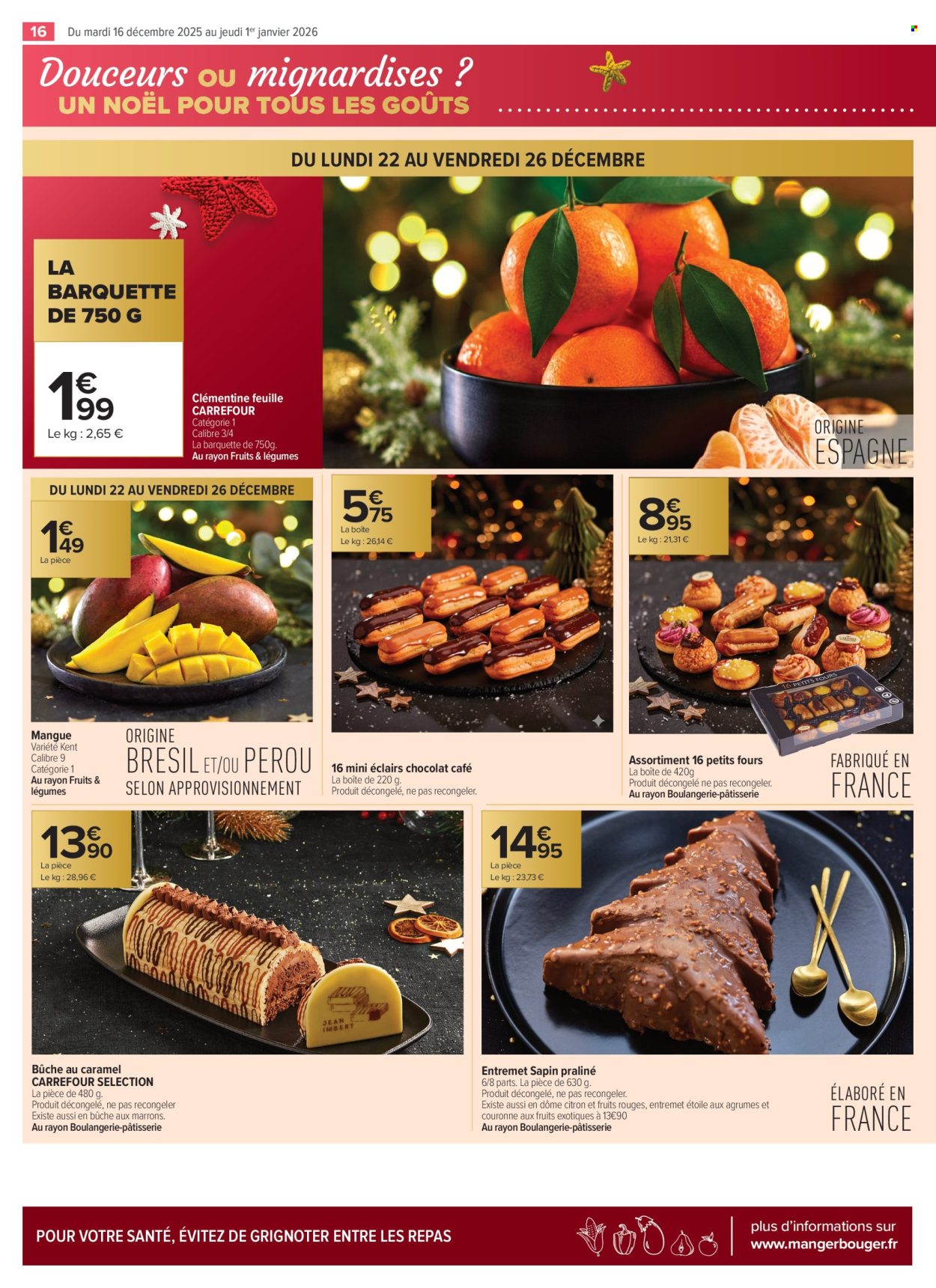 Catalogue Carrefour Contact - 16/12/2025 - 01/01/2026. Page 16