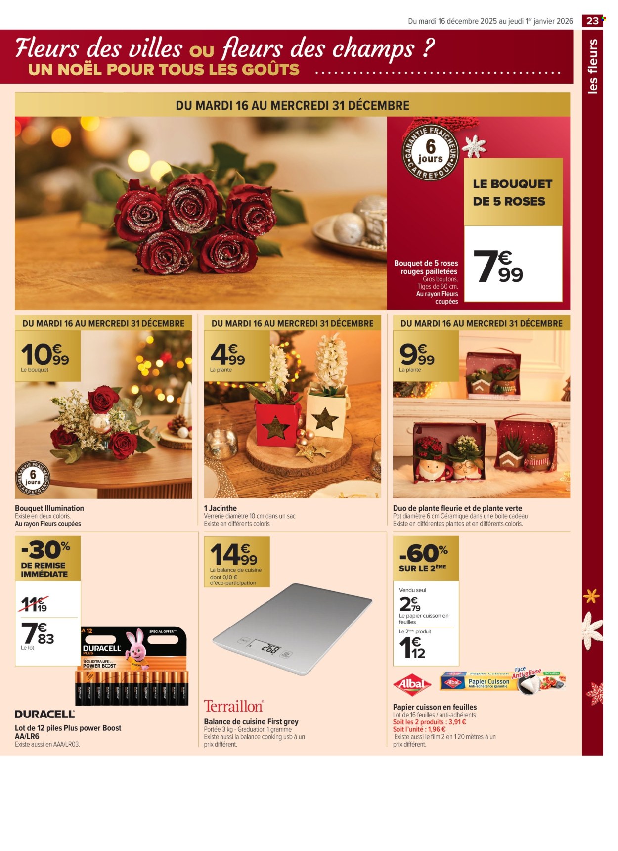 Catalogue Carrefour Contact - 16/12/2025 - 01/01/2026. Page 23