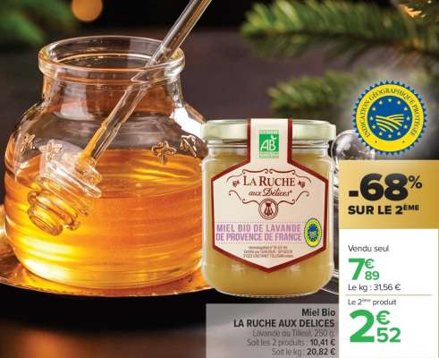 MIEL BIO LA RUCHE AUX DELICES