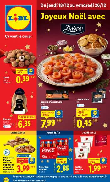 Catalogue Lidl - 18/12/2025 - 26/12/2025.
