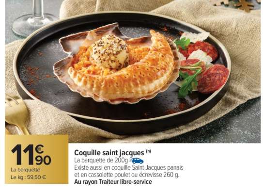 COQUILLE SAINT JACQUES