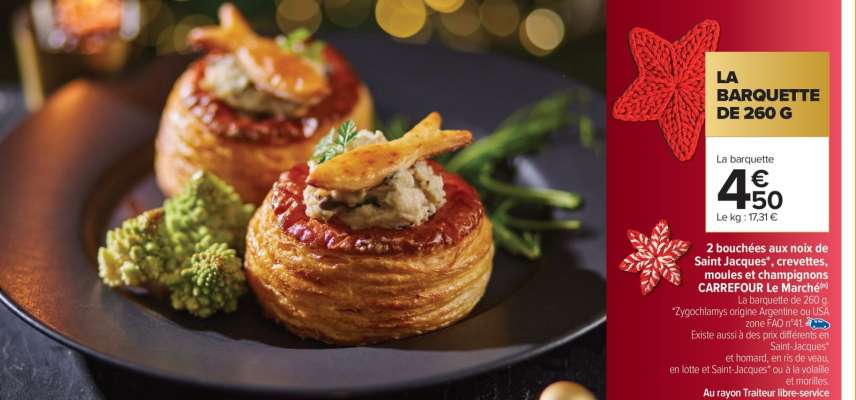 LA BARQUETTE DE 260 G