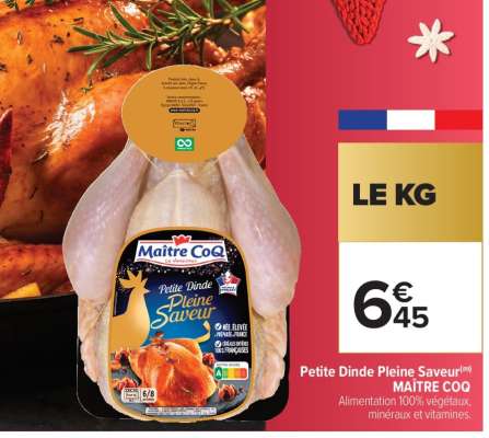 Petite Dinde Pleine Saveur