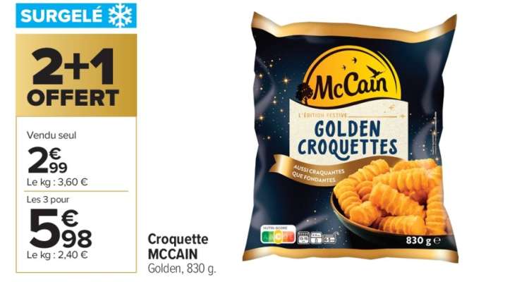 Croquette MCCAIN