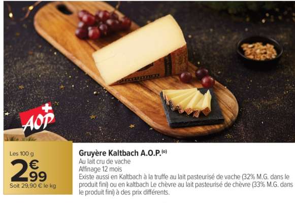 Gruyère Kaltbach A.O.P.