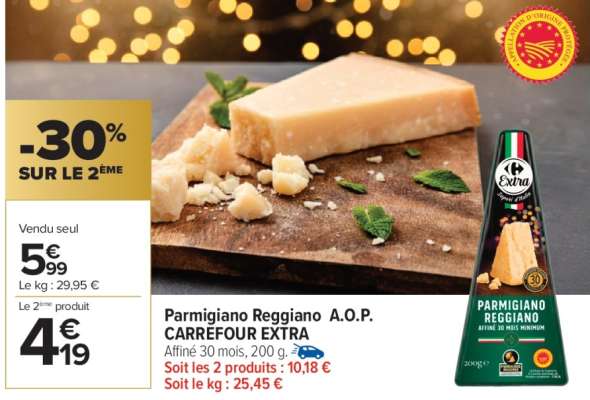 Parmigiano Reggiano A.O.P CARREFOUR EXTRA