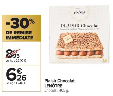 Plaisir Chocolat LENÔTRE