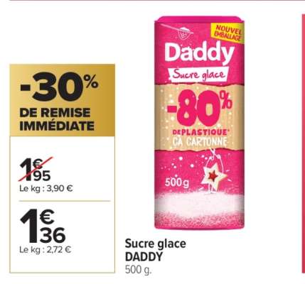 SUCRE GLACE “DADDY”