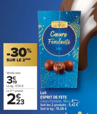 Lait ESPRIT DE FETE